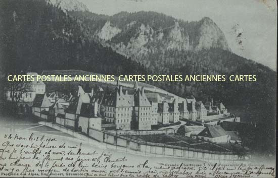 Cartes postales anciennes > CARTES POSTALES > carte postale ancienne > cartes-postales-ancienne.com Auvergne rhone alpes Isere Saint Pierre De Chartreuse