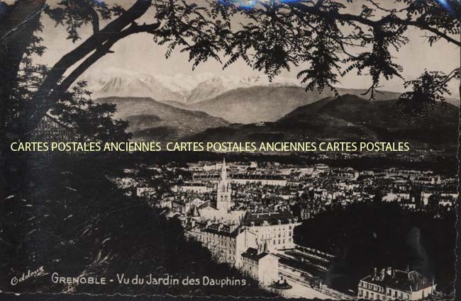 Cartes postales anciennes > CARTES POSTALES > carte postale ancienne > cartes-postales-ancienne.com Auvergne rhone alpes Isere Grenoble