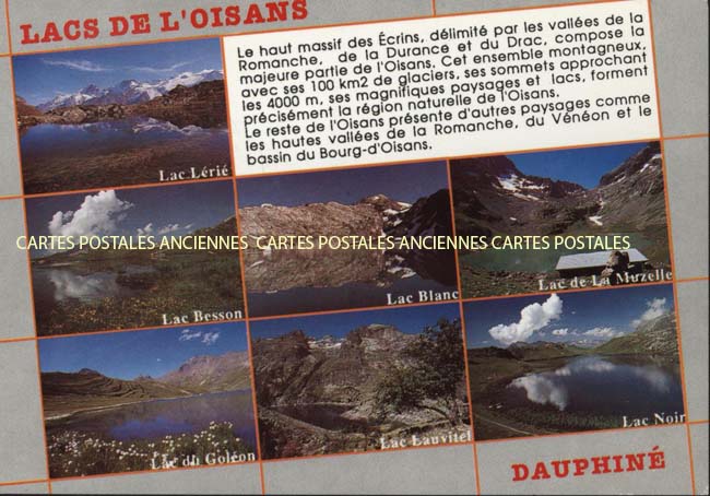 Cartes postales anciennes > CARTES POSTALES > carte postale ancienne > cartes-postales-ancienne.com Auvergne rhone alpes Isere Le Bourg D Oisans