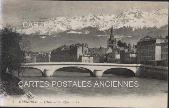 Cartes postales anciennes > CARTES POSTALES > carte postale ancienne > cartes-postales-ancienne.com Auvergne rhone alpes Isere Grenoble