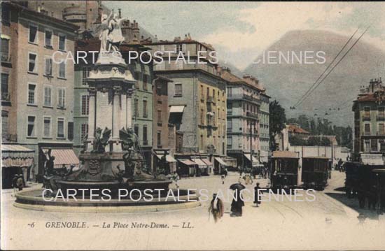 Cartes postales anciennes > CARTES POSTALES > carte postale ancienne > cartes-postales-ancienne.com Auvergne rhone alpes Isere Grenoble