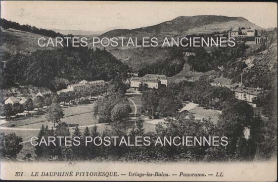 Cartes postales anciennes > CARTES POSTALES > carte postale ancienne > cartes-postales-ancienne.com Auvergne rhone alpes Isere Uriage