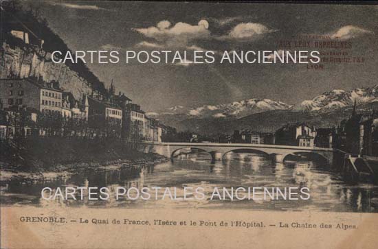 Cartes postales anciennes > CARTES POSTALES > carte postale ancienne > cartes-postales-ancienne.com Auvergne rhone alpes Isere Grenoble