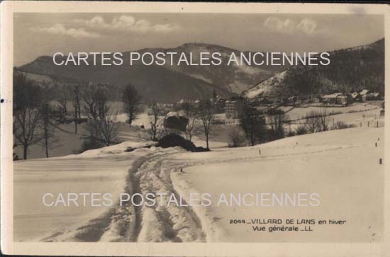 Cartes postales anciennes > CARTES POSTALES > carte postale ancienne > cartes-postales-ancienne.com Auvergne rhone alpes Isere Villard De Lans