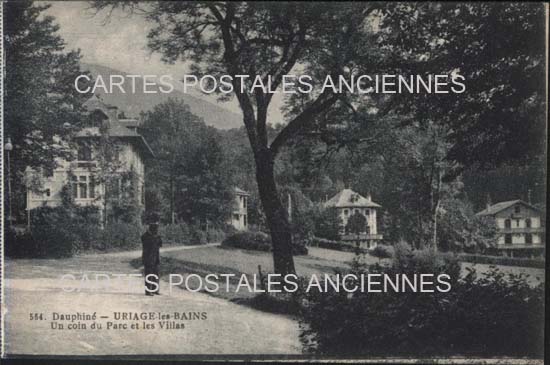 Cartes postales anciennes > CARTES POSTALES > carte postale ancienne > cartes-postales-ancienne.com Auvergne rhone alpes Isere Uriage