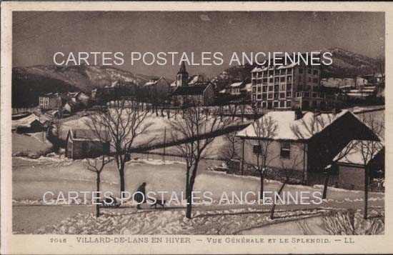 Cartes postales anciennes > CARTES POSTALES > carte postale ancienne > cartes-postales-ancienne.com Auvergne rhone alpes Isere Villard De Lans