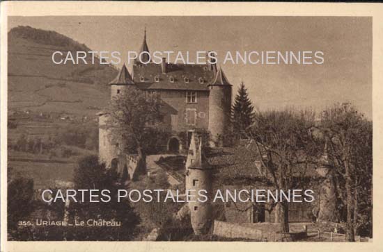 Cartes postales anciennes > CARTES POSTALES > carte postale ancienne > cartes-postales-ancienne.com Auvergne rhone alpes Isere Uriage