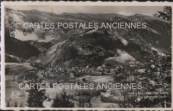 Cartes postales anciennes > CARTES POSTALES > carte postale ancienne > cartes-postales-ancienne.com Auvergne rhone alpes Isere Villard De Lans