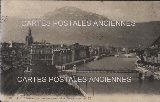 Cartes postales anciennes > CARTES POSTALES > carte postale ancienne > cartes-postales-ancienne.com Auvergne rhone alpes Isere Grenoble