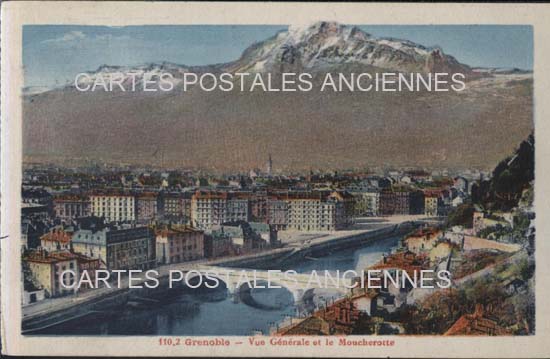 Cartes postales anciennes > CARTES POSTALES > carte postale ancienne > cartes-postales-ancienne.com Auvergne rhone alpes Isere Grenoble