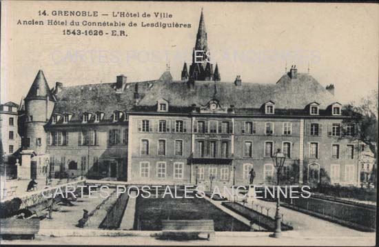 Cartes postales anciennes > CARTES POSTALES > carte postale ancienne > cartes-postales-ancienne.com Auvergne rhone alpes Isere Grenoble