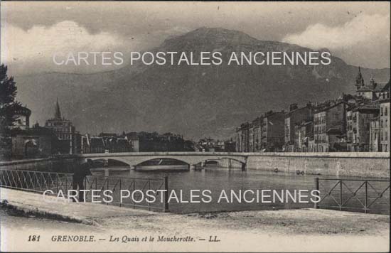 Cartes postales anciennes > CARTES POSTALES > carte postale ancienne > cartes-postales-ancienne.com Auvergne rhone alpes Isere Grenoble