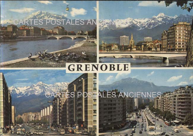 Cartes postales anciennes > CARTES POSTALES > carte postale ancienne > cartes-postales-ancienne.com Auvergne rhone alpes Isere Grenoble