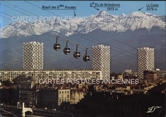 Cartes postales anciennes > CARTES POSTALES > carte postale ancienne > cartes-postales-ancienne.com Auvergne rhone alpes Isere Grenoble