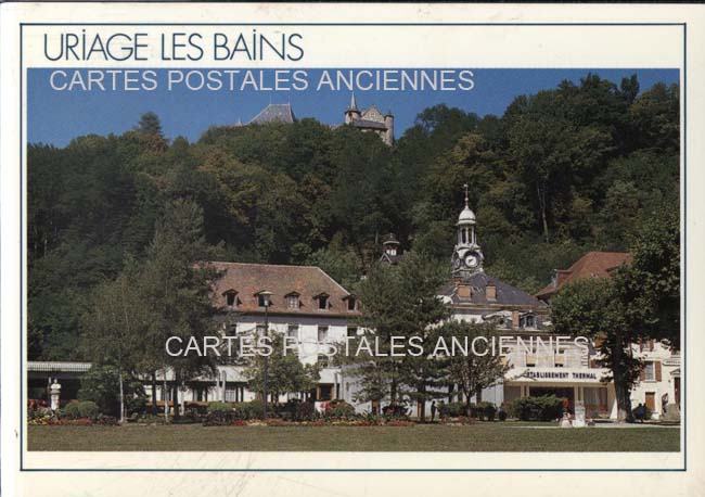 Cartes postales anciennes > CARTES POSTALES > carte postale ancienne > cartes-postales-ancienne.com Auvergne rhone alpes Isere Uriage