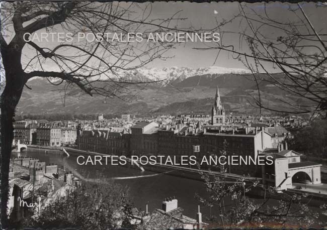 Cartes postales anciennes > CARTES POSTALES > carte postale ancienne > cartes-postales-ancienne.com Auvergne rhone alpes Isere Grenoble