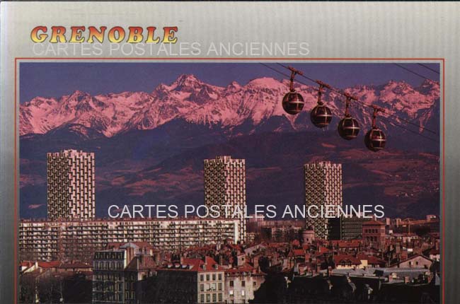 Cartes postales anciennes > CARTES POSTALES > carte postale ancienne > cartes-postales-ancienne.com Auvergne rhone alpes Isere Grenoble