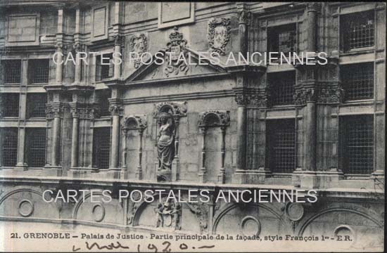 Cartes postales anciennes > CARTES POSTALES > carte postale ancienne > cartes-postales-ancienne.com Auvergne rhone alpes Isere Grenoble