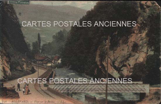 Cartes postales anciennes > CARTES POSTALES > carte postale ancienne > cartes-postales-ancienne.com Auvergne rhone alpes Isere Allevard