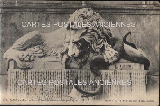 Cartes postales anciennes > CARTES POSTALES > carte postale ancienne > cartes-postales-ancienne.com Auvergne rhone alpes Isere Grenoble