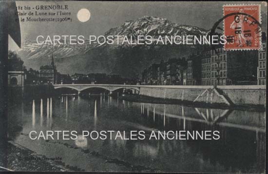 Cartes postales anciennes > CARTES POSTALES > carte postale ancienne > cartes-postales-ancienne.com Auvergne rhone alpes Isere Grenoble