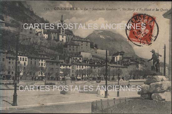 Cartes postales anciennes > CARTES POSTALES > carte postale ancienne > cartes-postales-ancienne.com Auvergne rhone alpes Isere Grenoble