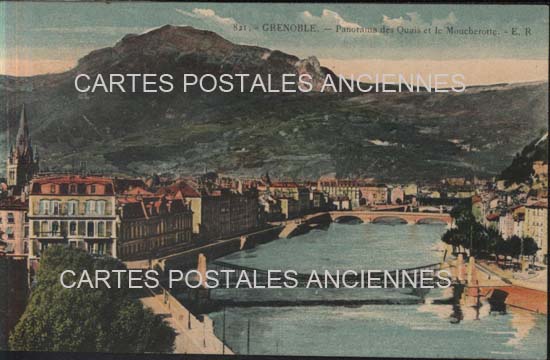 Cartes postales anciennes > CARTES POSTALES > carte postale ancienne > cartes-postales-ancienne.com Auvergne rhone alpes Isere Grenoble