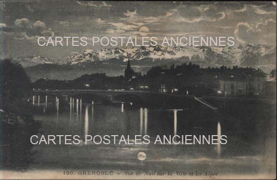 Cartes postales anciennes > CARTES POSTALES > carte postale ancienne > cartes-postales-ancienne.com Auvergne rhone alpes Isere Grenoble