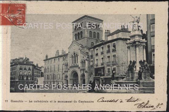 Cartes postales anciennes > CARTES POSTALES > carte postale ancienne > cartes-postales-ancienne.com Auvergne rhone alpes Isere Grenoble