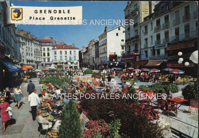 Cartes postales anciennes > CARTES POSTALES > carte postale ancienne > cartes-postales-ancienne.com Auvergne rhone alpes Isere Grenoble