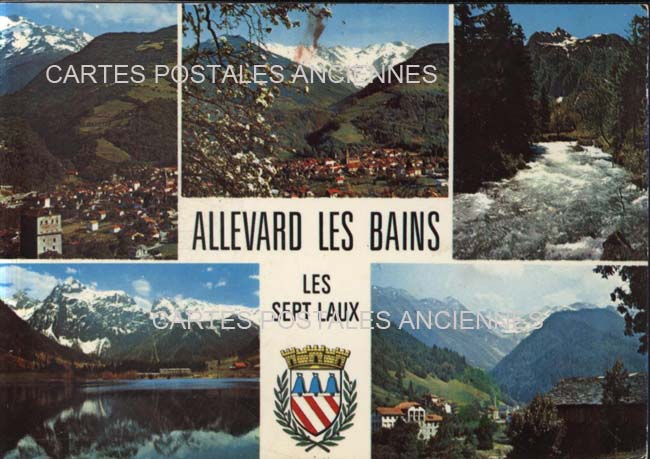 Cartes postales anciennes > CARTES POSTALES > carte postale ancienne > cartes-postales-ancienne.com Auvergne rhone alpes Isere Allevard