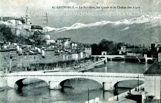 Cartes postales anciennes > CARTES POSTALES > carte postale ancienne > cartes-postales-ancienne.com Auvergne rhone alpes Isere Grenoble