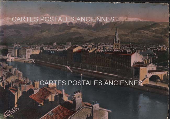 Cartes postales anciennes > CARTES POSTALES > carte postale ancienne > cartes-postales-ancienne.com Auvergne rhone alpes Isere Grenoble