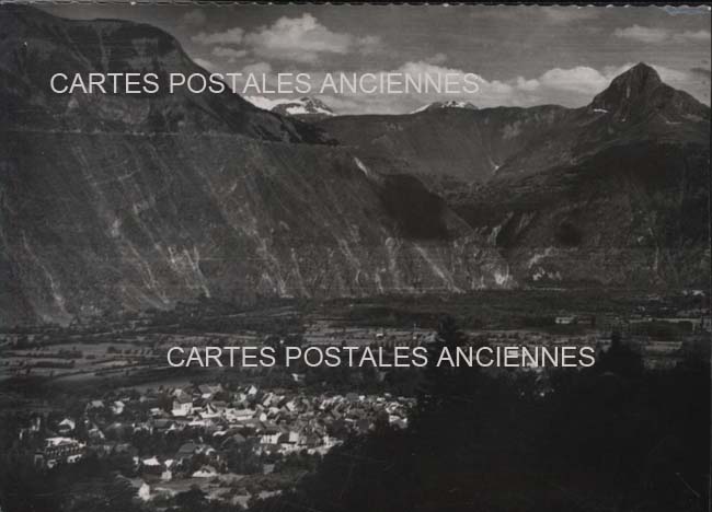 Cartes postales anciennes > CARTES POSTALES > carte postale ancienne > cartes-postales-ancienne.com Auvergne rhone alpes Isere Le Bourg D Oisans