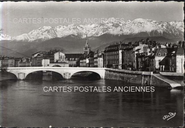 Cartes postales anciennes > CARTES POSTALES > carte postale ancienne > cartes-postales-ancienne.com Auvergne rhone alpes Isere Grenoble