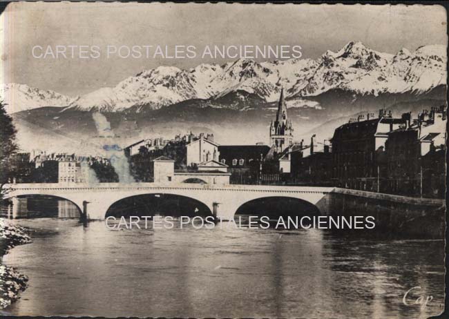 Cartes postales anciennes > CARTES POSTALES > carte postale ancienne > cartes-postales-ancienne.com Auvergne rhone alpes Isere Grenoble