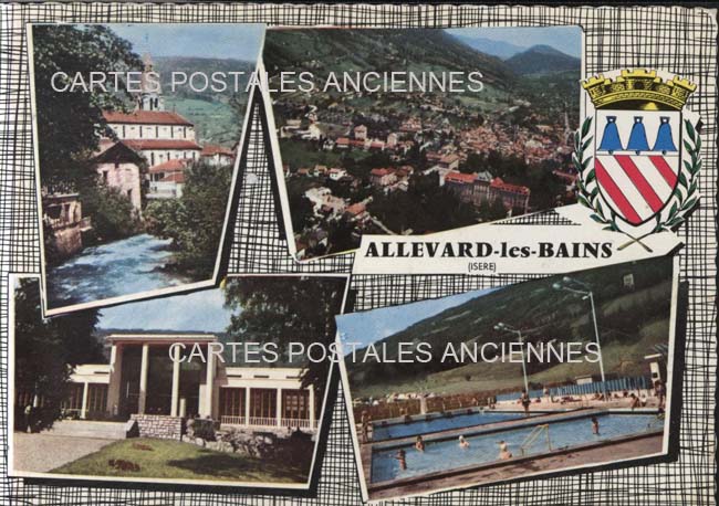 Cartes postales anciennes > CARTES POSTALES > carte postale ancienne > cartes-postales-ancienne.com Auvergne rhone alpes Isere Allevard