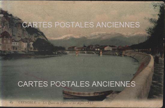 Cartes postales anciennes > CARTES POSTALES > carte postale ancienne > cartes-postales-ancienne.com Auvergne rhone alpes Isere Grenoble