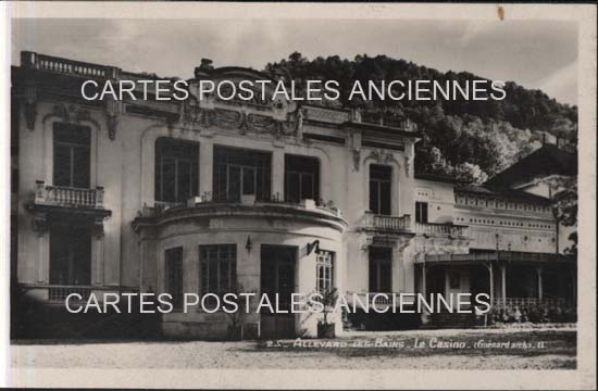 Cartes postales anciennes > CARTES POSTALES > carte postale ancienne > cartes-postales-ancienne.com Auvergne rhone alpes Isere Allevard