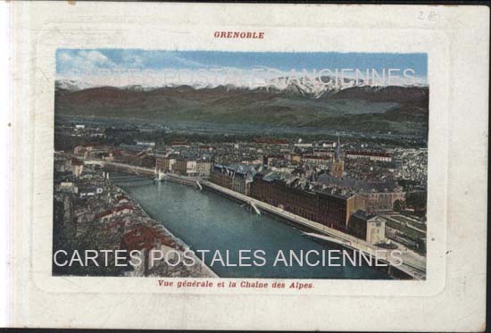 Cartes postales anciennes > CARTES POSTALES > carte postale ancienne > cartes-postales-ancienne.com Auvergne rhone alpes Isere Grenoble