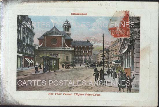 Cartes postales anciennes > CARTES POSTALES > carte postale ancienne > cartes-postales-ancienne.com Auvergne rhone alpes Isere Grenoble