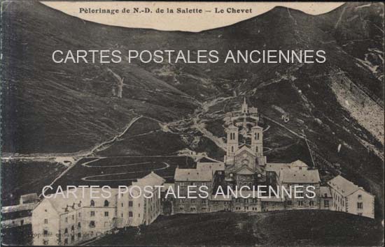 Cartes postales anciennes > CARTES POSTALES > carte postale ancienne > cartes-postales-ancienne.com Auvergne rhone alpes Isere La Salette Fallavaux