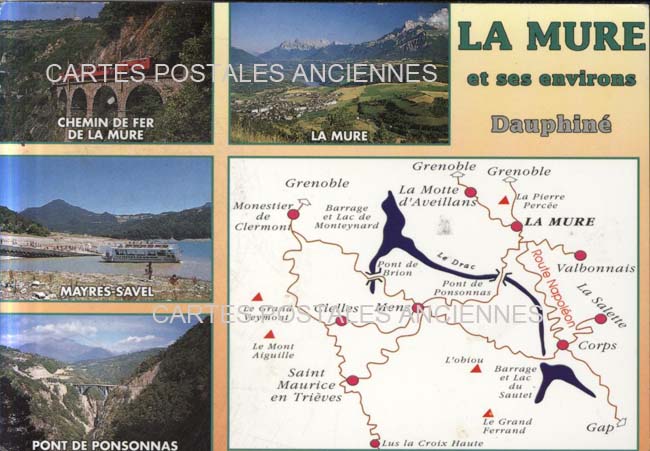 Cartes postales anciennes > CARTES POSTALES > carte postale ancienne > cartes-postales-ancienne.com Auvergne rhone alpes Isere La Mure