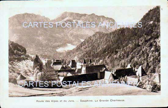 Cartes postales anciennes > CARTES POSTALES > carte postale ancienne > cartes-postales-ancienne.com Auvergne rhone alpes Isere Saint Pierre De Chartreuse