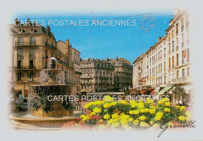 Cartes postales anciennes > CARTES POSTALES > carte postale ancienne > cartes-postales-ancienne.com Auvergne rhone alpes Isere Grenoble