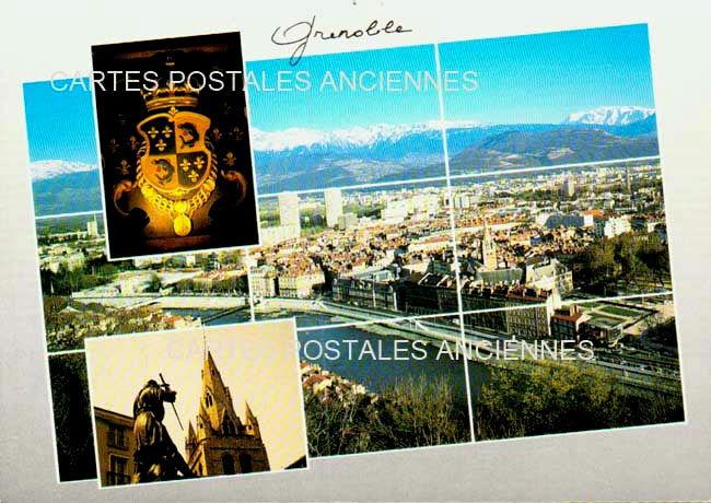 Cartes postales anciennes > CARTES POSTALES > carte postale ancienne > cartes-postales-ancienne.com Auvergne rhone alpes Isere Grenoble