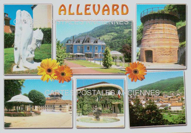 Cartes postales anciennes > CARTES POSTALES > carte postale ancienne > cartes-postales-ancienne.com Auvergne rhone alpes Isere Allevard