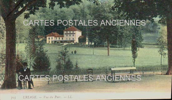 Cartes postales anciennes > CARTES POSTALES > carte postale ancienne > cartes-postales-ancienne.com Auvergne rhone alpes Isere Uriage