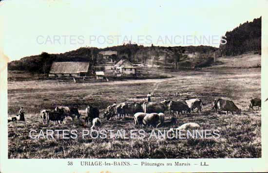 Cartes postales anciennes > CARTES POSTALES > carte postale ancienne > cartes-postales-ancienne.com Auvergne rhone alpes Isere Uriage