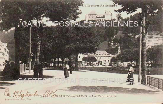 Cartes postales anciennes > CARTES POSTALES > carte postale ancienne > cartes-postales-ancienne.com Auvergne rhone alpes Isere Uriage